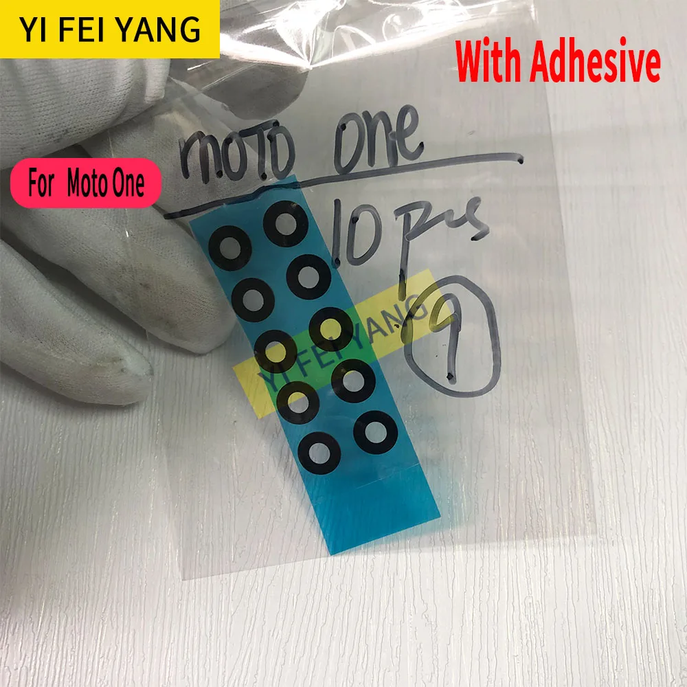 Задняя камера со стеклянным объективом для Motorola MOTO E4 E5 E6 Plus Play One Macro X4 10 шт