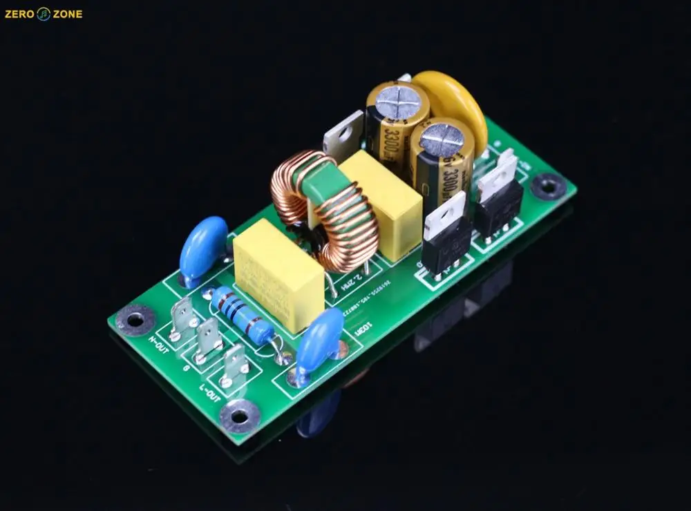 ZEROZONE EMI-City сеточный компонент постоянного тока EMI фильтр (двухступенчатый EMI) 10 А