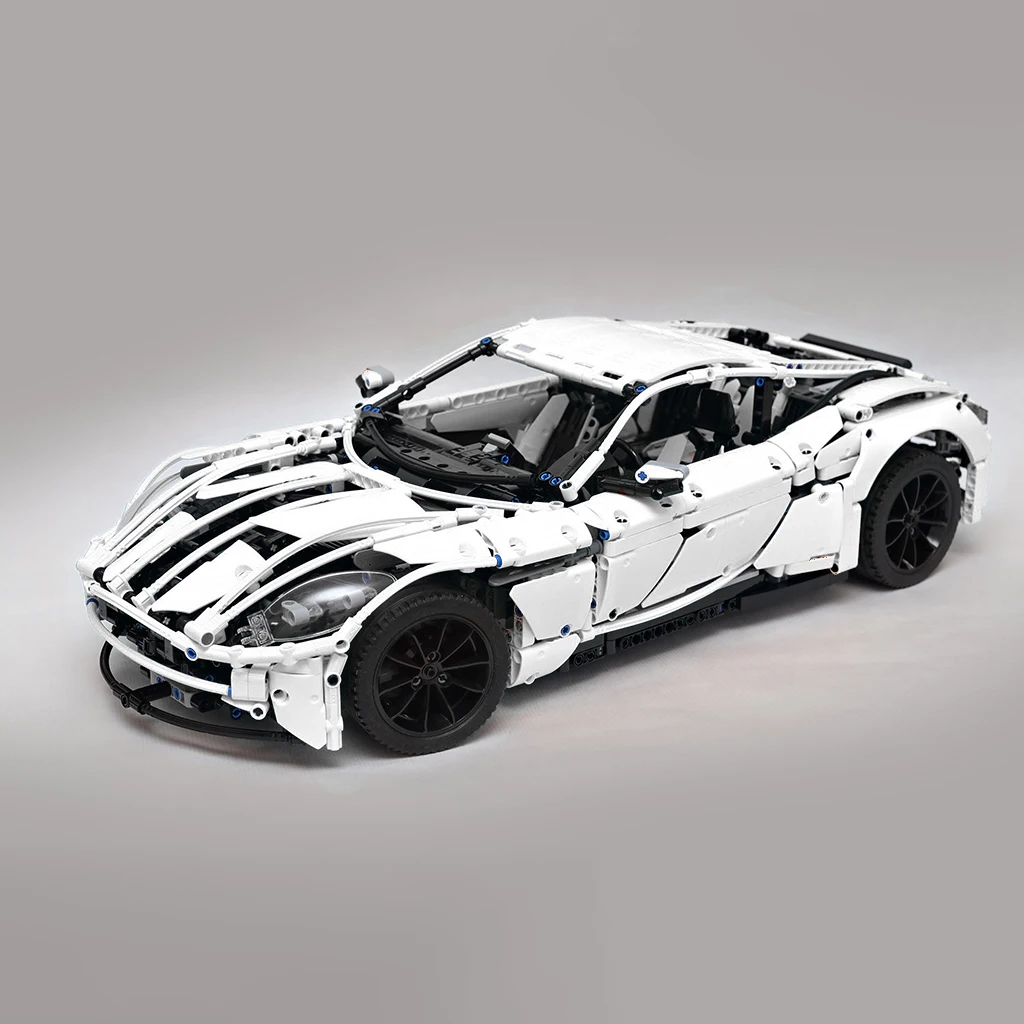 

MOC-7202 Building Blocks High-Tech Mechanical Vintage Roadster Vehicle City Models Bricks Kids Toy Gift