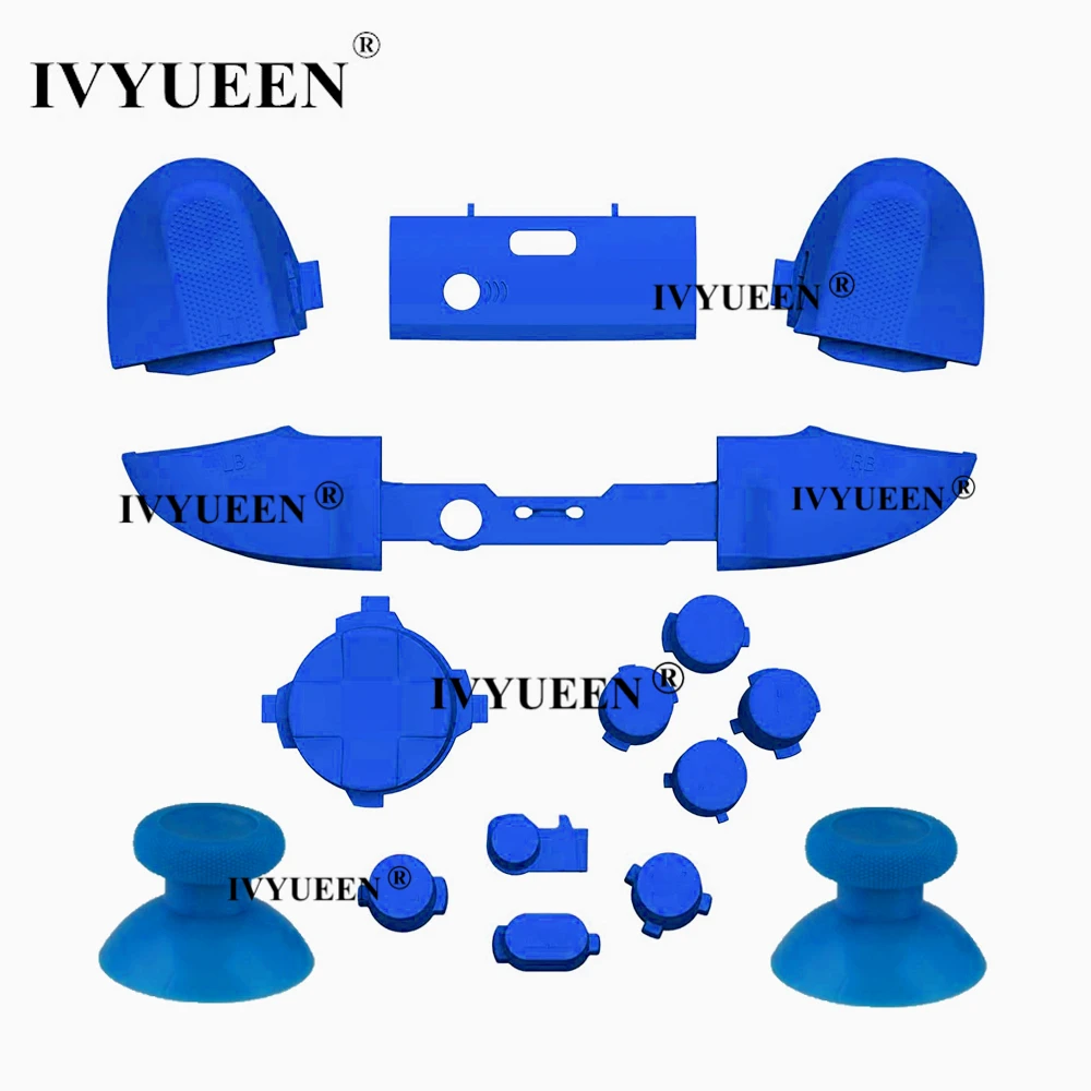 IVYUEEN однотонные кнопки LB и RB бампер RT LT пусковых кнопок Mod Kit для Xbox серии X