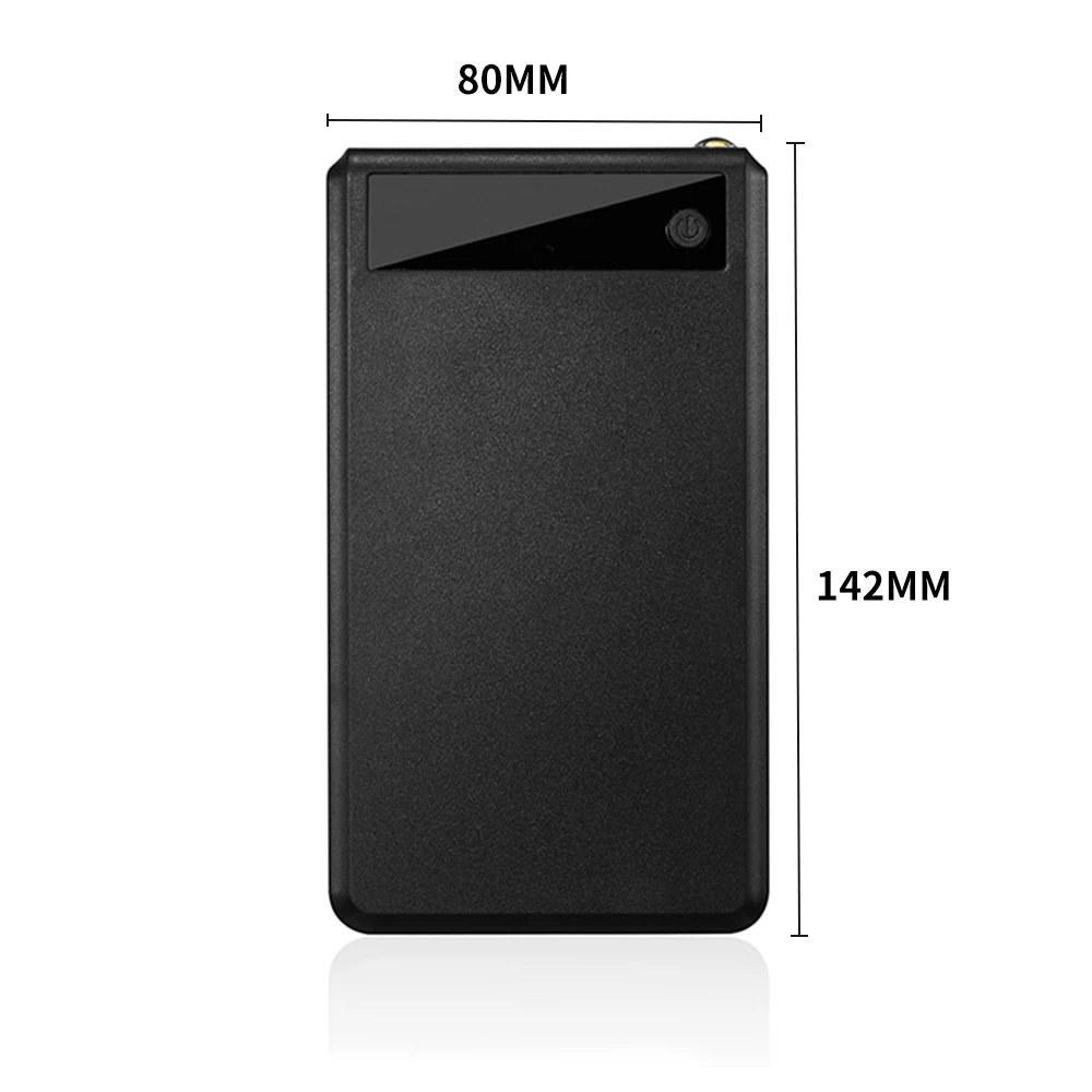 5V Dual USB Автомобильное зарядное устройство 6*18650 Мощность банк Тип C Батарея коробка