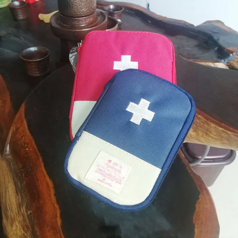 

Cute Mini Portable Medicine Bag First Aid Kit Medical Emergency Kits Organizer Outdoor Household Medicine Pill Storage Bag