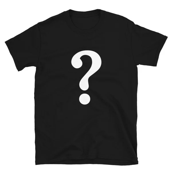 

Question Mark T-Shirt, Funny Grammar