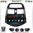 Автомобильный радиоплеер на Android 11 для CHEVROLET Spark Beat Matiz Creative 2010-2014 CARPLAY WiFi BT IPS экран