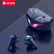 Genai Gaming Earbuds 3D Surround Stereo Type c Headphone True Wireless TWS Bluetooth Earphones for Gamer Headset with Microphone