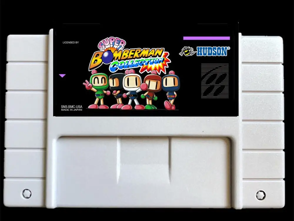 Супер bomberman Коллекция 5 в 1 США-NTSC Версия 46 контактов игры карта NTSC Версия для ретро видеоигр консоли