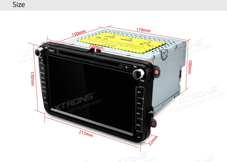 XTRONS " Android 9,0 Восьмиядерный gps автомобильный стерео dvd-плеер для Volkswagen Golf MK5 Jetta V Magotan Passat B для SKODA для сиденья