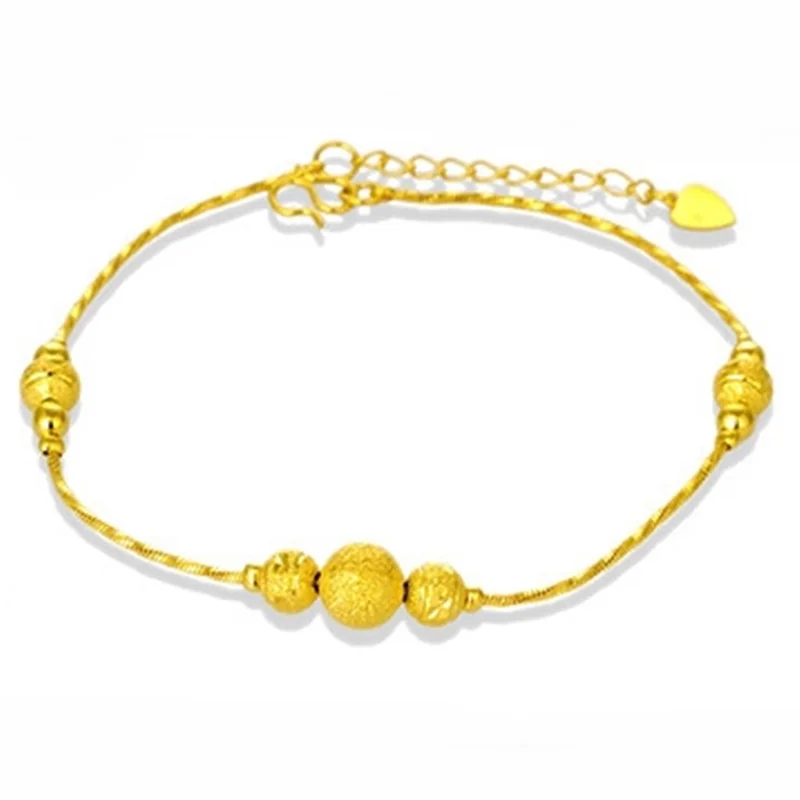 

OMHXFC JB09 Jewelry Wholesale European Fashion Fine Woman Girl Party Birthday Wedding Gift Summer Beach Fish Lucky Beads Anklet