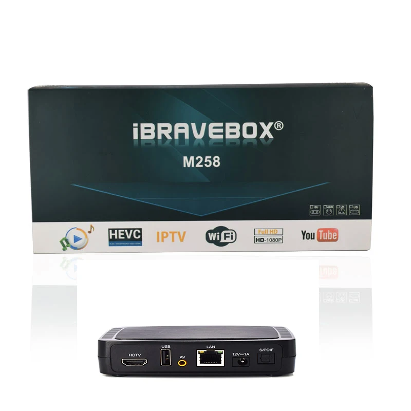 IBRAVEBOX M258 IP tv/отт европа IP tv подписка франция великобритания немецкий арабский голландский швеция французский польша португалия Smart tv IP tv M3U