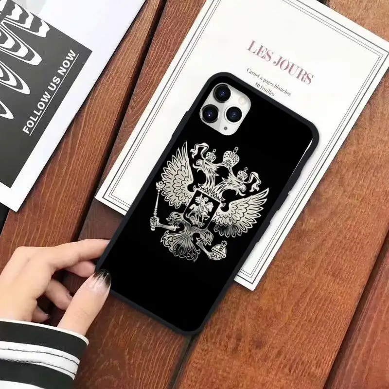 

russian flag Symbol Phone Case for iPhone 11 12 pro XS MAX 8 7 6 6S Plus X 5S SE 2020 XR