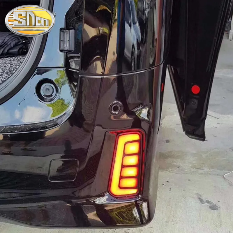 2 шт. для Toyota Vellfire 2016 - 2018 3-в-1 функции 12V светодиодный бампер светильник задний