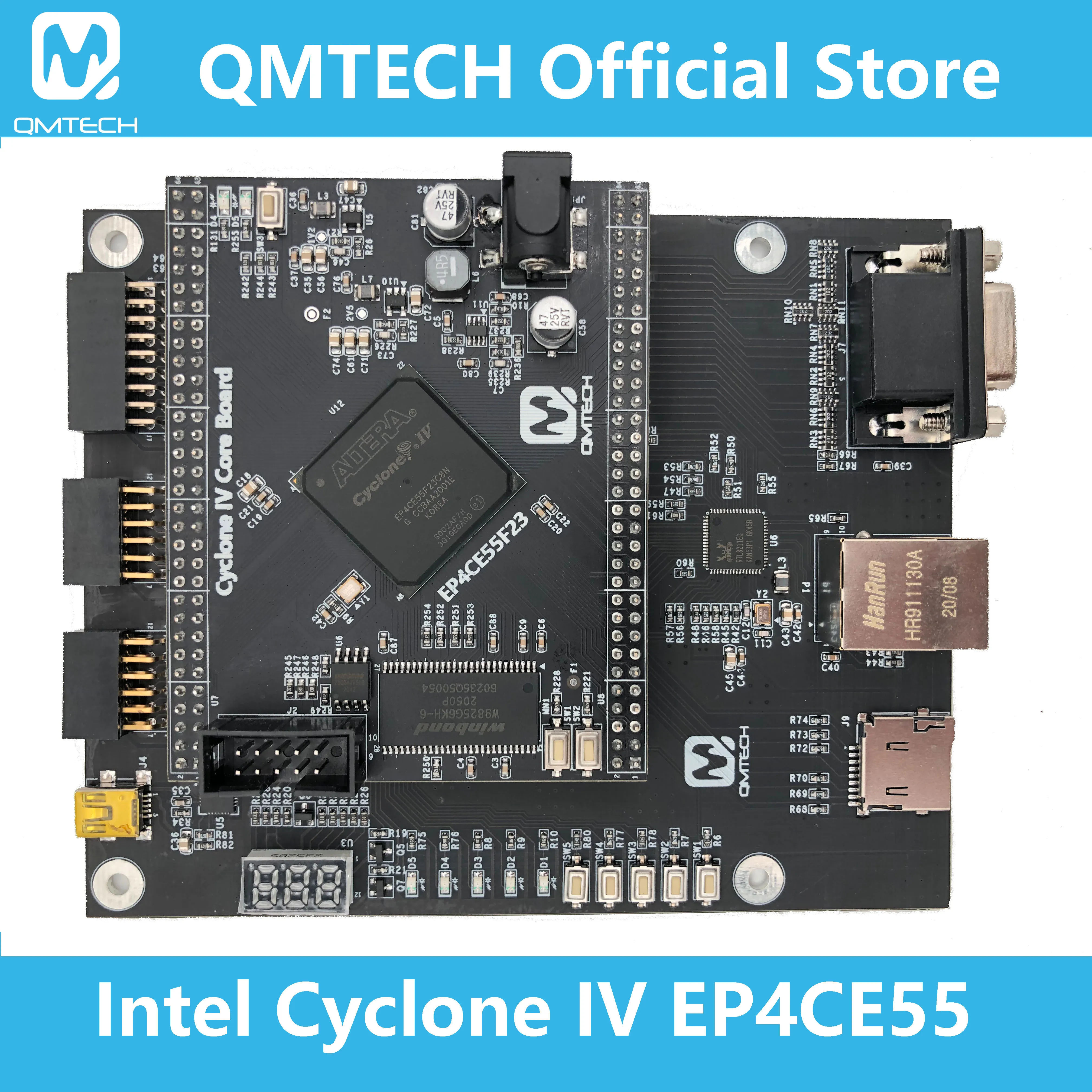QMTECH Altera Intel FPGA основная плата Cyclone IV CycloneIV EP4CE55 SDRAM макетная | Компьютеры и офис
