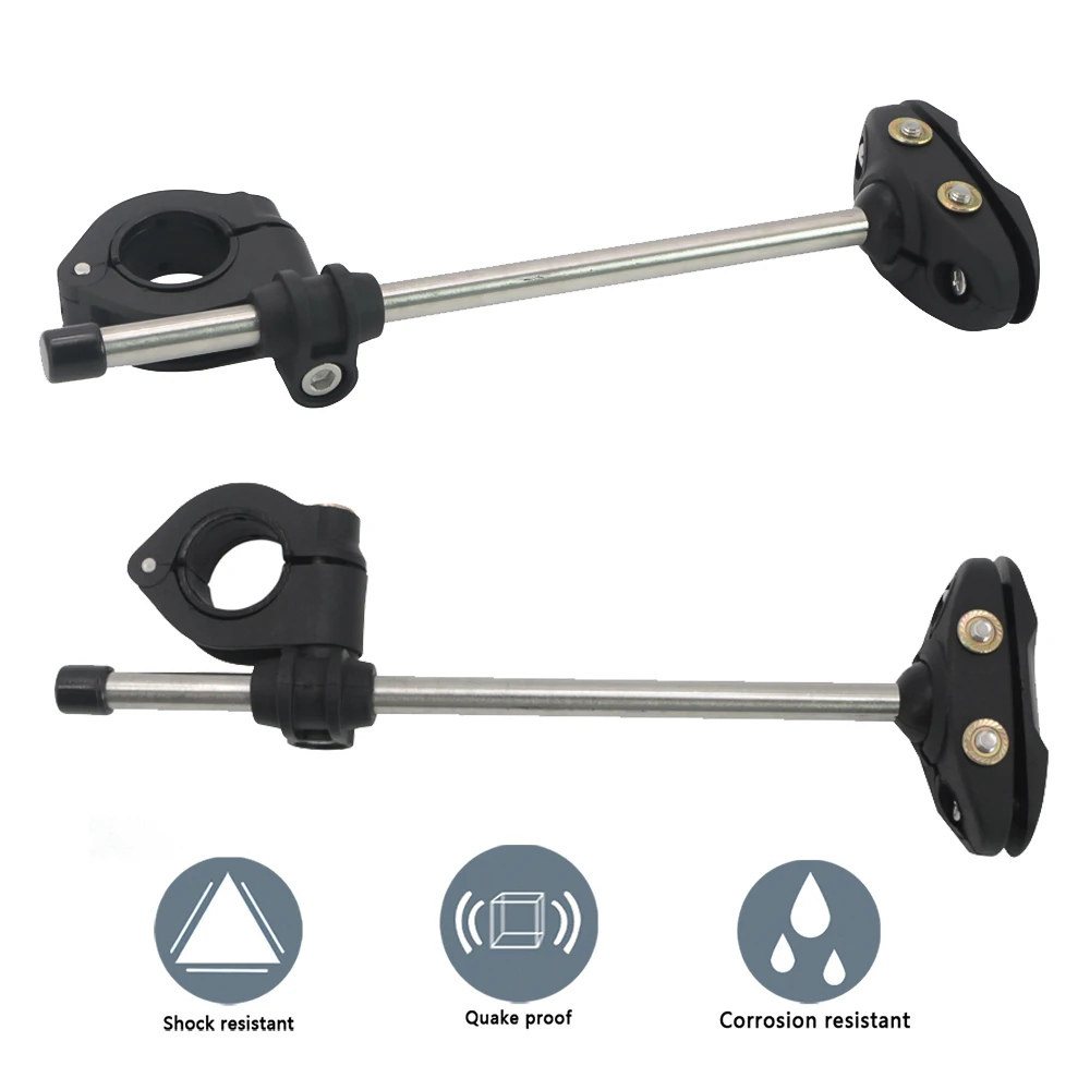 Регулируемый универсальный обтекатель для мотоцикла с держателем-зажимом 22 мм 25