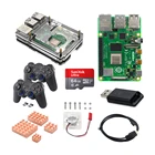 RELKA R16 Raspberry Pi 4 Model B Kit 248 ГБ + карта 64GSD + беспроводной геймпад + чехол + медный радиатор + видеокабель