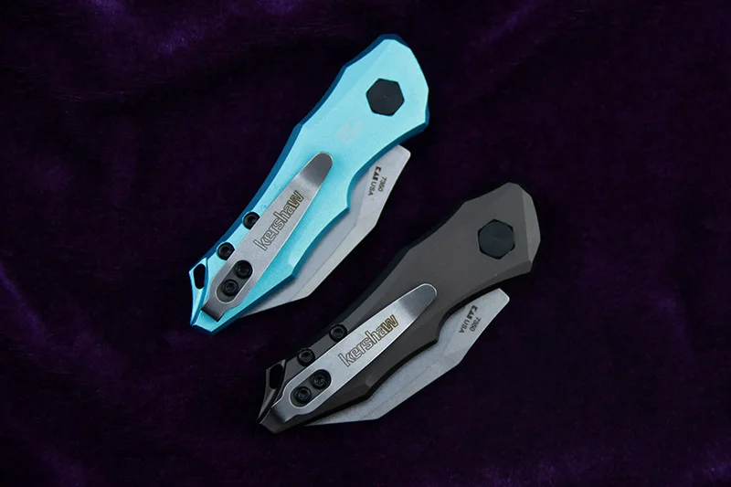 

Kershaw 7350 folding knife CPM-154 blade with clip aluminum handle fruit knife, outdoor hunting EDC camping tools Launch 10