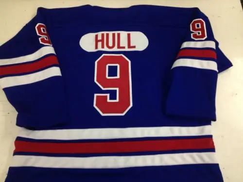 

Vintage #9 Bobby Hull WHA 1972-73 MEN'S Hockey Jersey Embroidery Stitched Customize any number and name