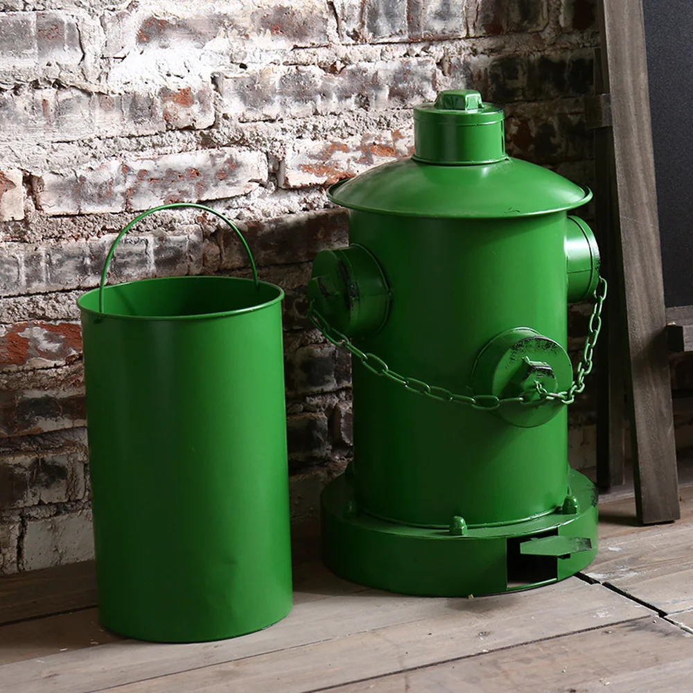 Американский Ретро пожарный гидрант мусорные баки европейские ресторанные бары