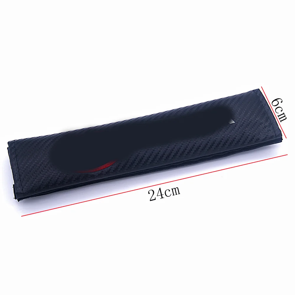 Чехол для ремня безопасности из углеродного волокна 2 шт. наплечная подкладка