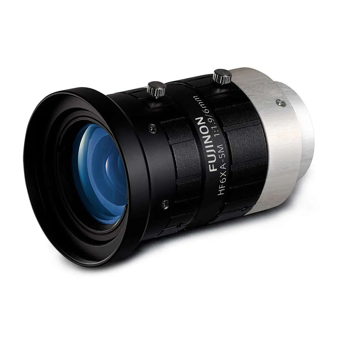 

Fujinon HF6XA-5M 2/3" 6mm F1.9 Manual Iris C-Mount Lens, Compact Size, Low Distortion, 5 Megapixel Rated