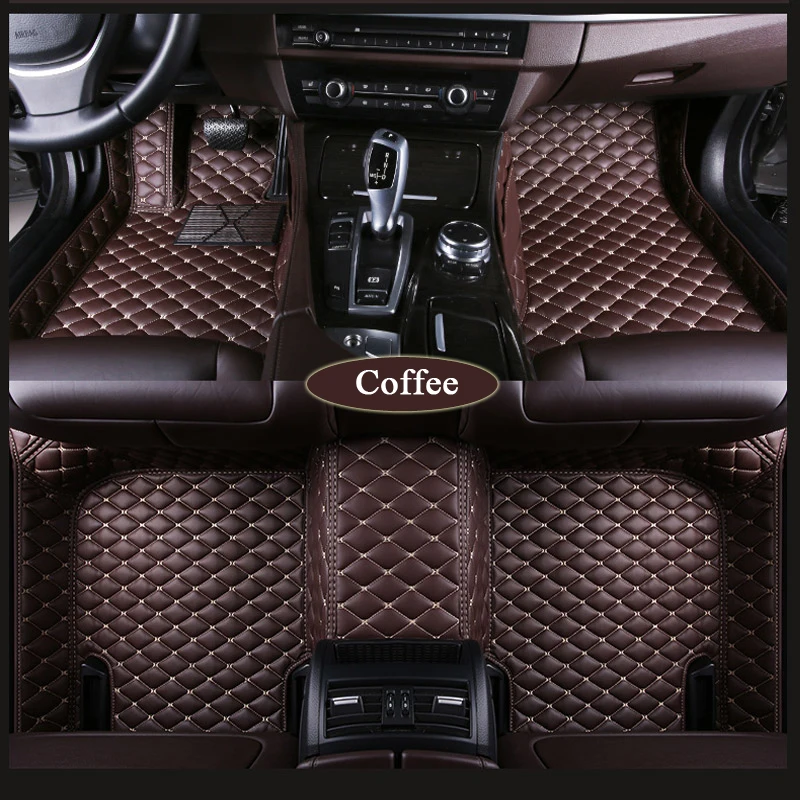 

Custom car floor mat For jeep grand cherokee 2014 compass 2018 commander renegade Patriot waterproof Wrangler car Foot pad