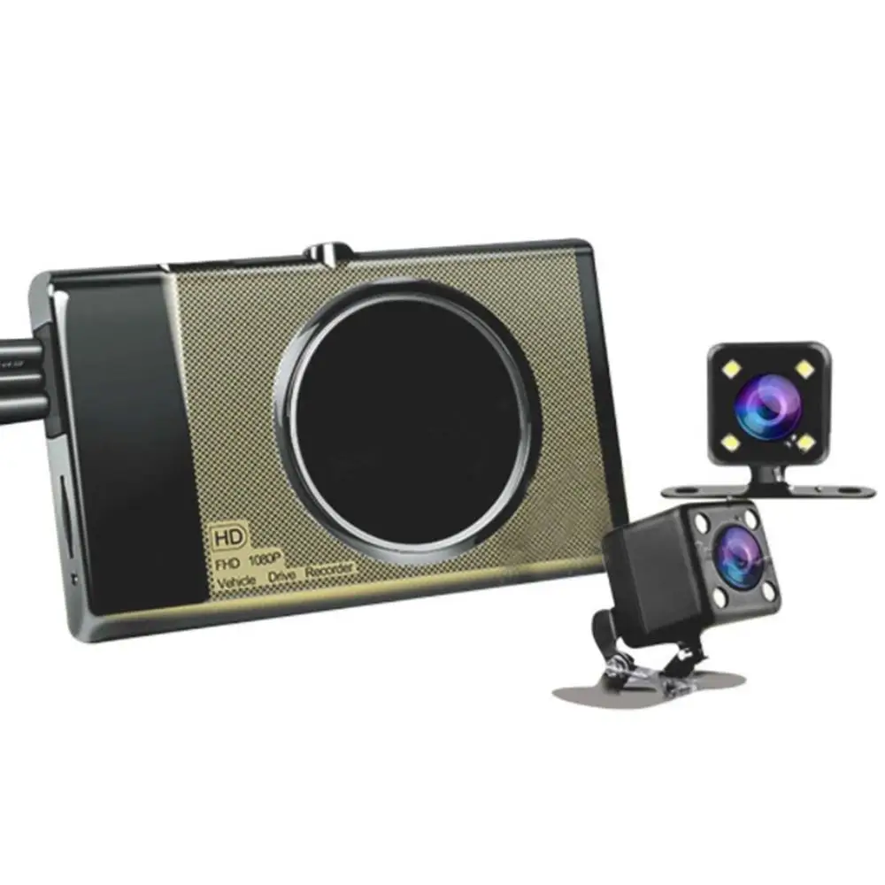 

New Se600 Metal Locomotive Motorcycle Recorder 1080P Dual Lens Waterproof G-Sensor Motorbike Driving Recorder