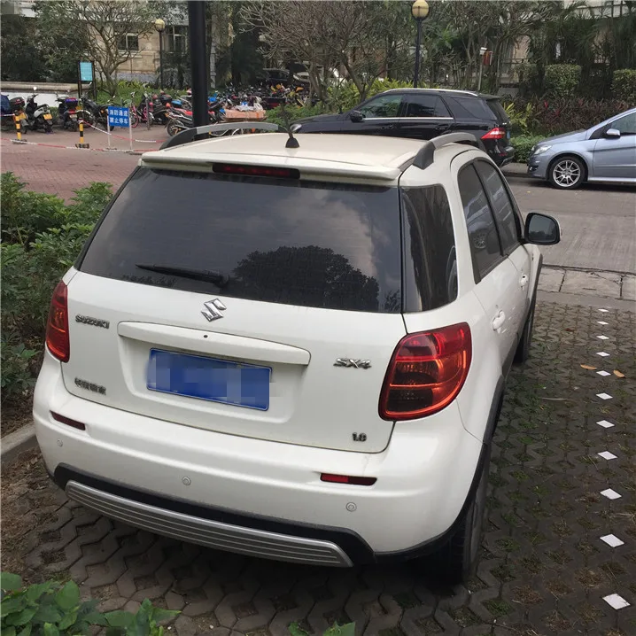 Задний спойлер для SX4 XK материал ABS заднее крыло автомобиля быстрый Праймер