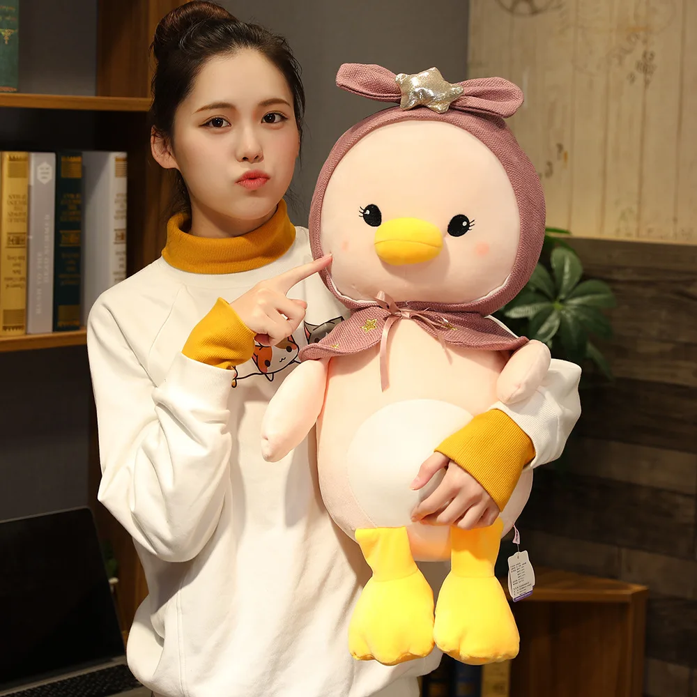 Прямая поставка Новое поступление милая плюшевая утка Мягкая кукла животное