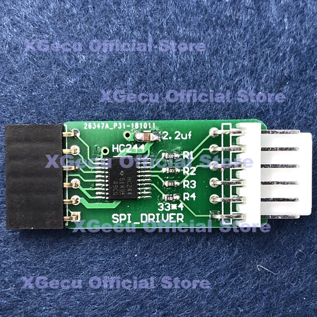 SPI драйвер QFP32 SOP8 SOP16 SOP20 SSOP8 PLCC адаптер для XGecu TL866II Plus USB Универсальный программист