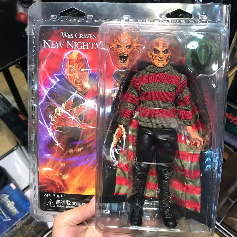 NECA 18 дюймов "Кошмар на улице Вязов" кошмар Фредди Крюгер дьявол Edi'ti'on фигурка коллекция игрушек
