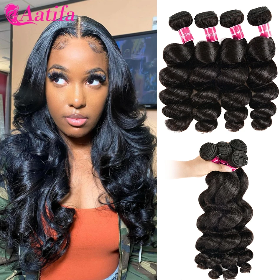 Переход от темного к светлому) пряди волос девственницы 1/2/3/4 наращивание