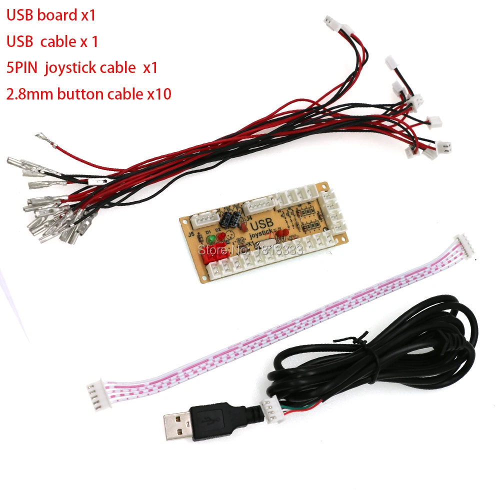 Поддерживает хранение 20 нулевой задержкой аркады usb датчик для ПК Raspberry Pi MAME игра