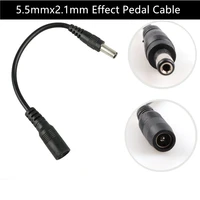 guitar reverse polarity converter lead cable black for guitar effect pedal keyboard guitar accessories