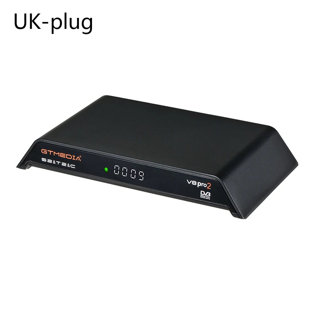 Приемник спутникового сигнала V8 Pro2 DVB S2/S2X + DVBT2/ISDBT кабель обновленная версия
