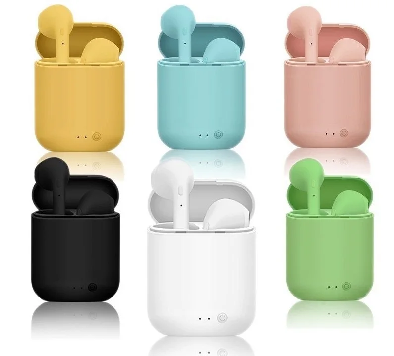 

Mini-2 Tws Bluetooth 5.0 Headset Wireless Earphones With Mic Charging Box Mini Earbuds Sports Headphones For Smart Phone New i7s