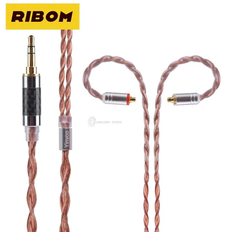 

Yinyoo 4 Core Alloy With Pure Copper Upgraded Cable 2.5/3.5/4.4mm Balanced Cable With MMCX/2pin Connector For AS10 ZS10 ZST ZS6