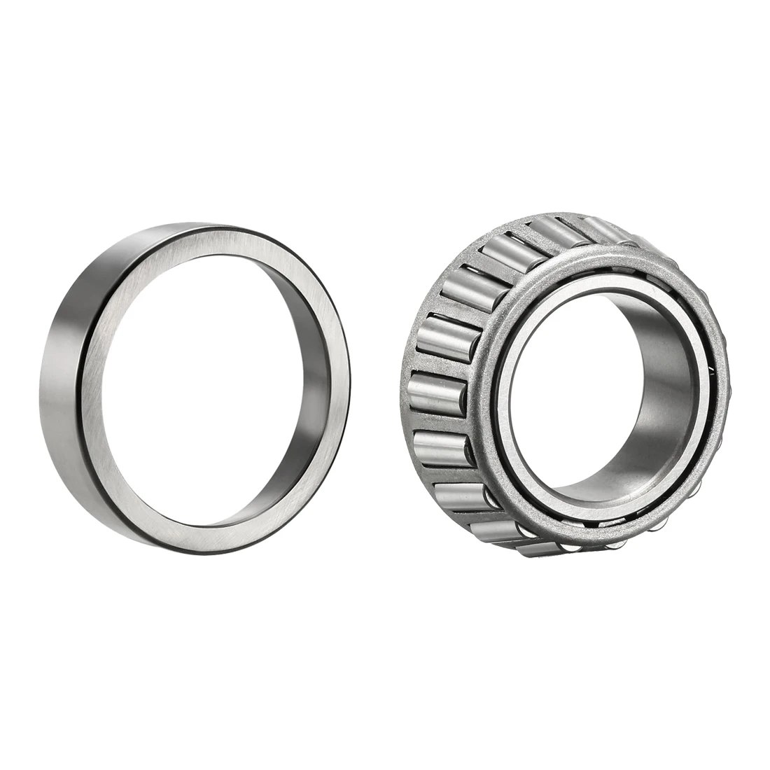 

uxcell 2 Pcs 8125 Tapered Roller Bearing Single Cone 1.25" Bore 0.594 inch Width for High-load, Moderate-speed Applications