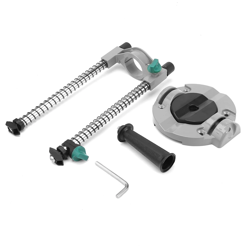

45 Degrees Adjustable Angle Drill Holder Guide Stand Positioning Bracket for Electric Grinder Drill Jig Rack Hand Tool Sets
