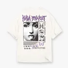 Футболка хлопковая для мужчин и женщин, топ с принтом бабочки, букв ангела в стиле хип-хоп, уличная одежда, лето 2022