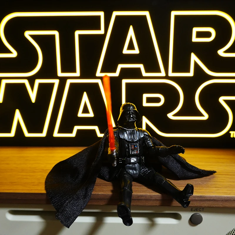 Оригинальная модель из серии «Звездные войны» Disney, черный воин, Дарт Вейдер, подвижные суставы, ПВХ игрушка, детский подарок, 9 см (art.: 3920baedeb239) - 3920baedeb239