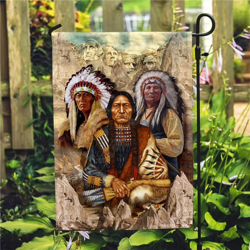 

Native Flag 3D Full Printing Garden Flags Hanging House Flag Garden Flag Decoration Double-sided Printing 03