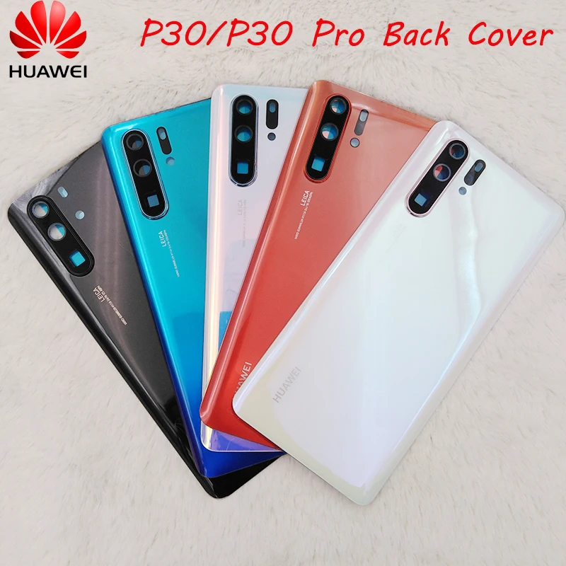 Оригинальный корпус аккумулятора Huawei P30 Pro задняя крышка телефона запасные части