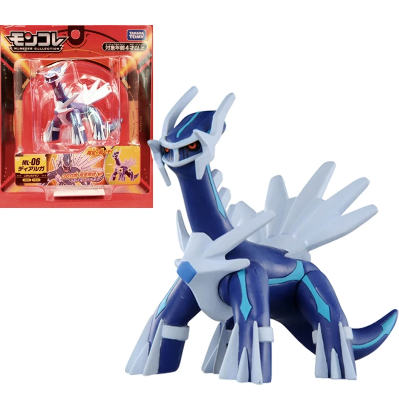 

TOMY ML-06 Mythical Pokemon Figures Dialga Toys High-Quality Exquisite Appearance Perfectly Reproduce Anime Collection Gifts