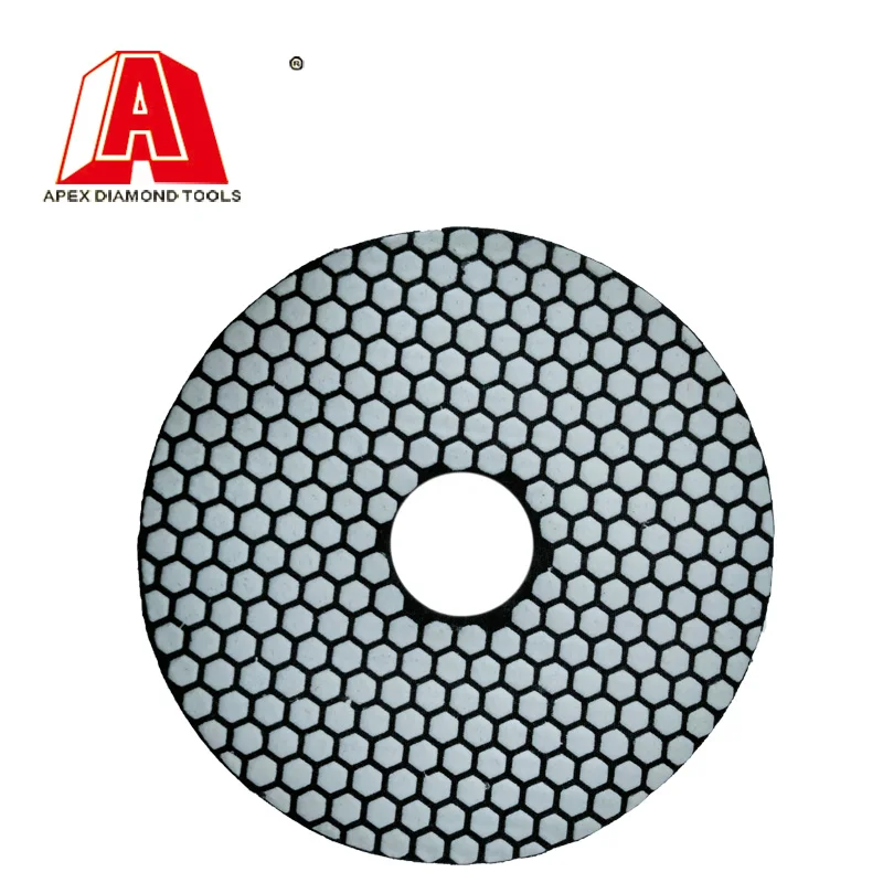 

Apex Diamond Dry Polishing Pad 8inch 200 mm Marble Granite Stone Polishing Wheel Polish Pad Polisher Pad Abrasive Disc