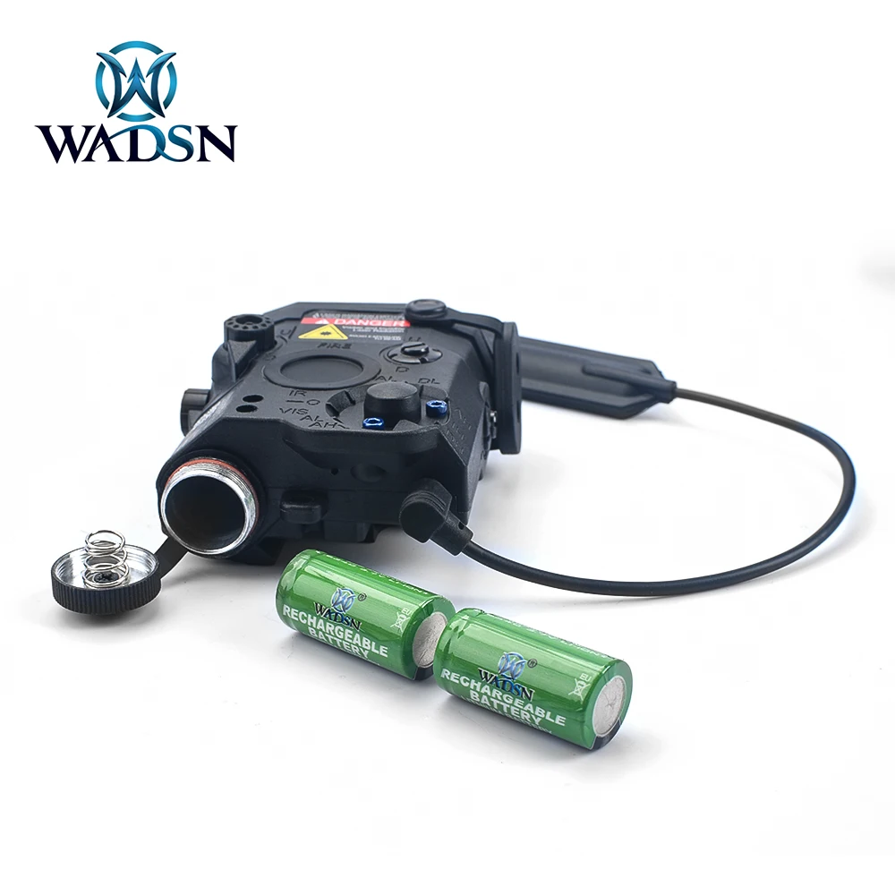 

WADSN Tactical PEQ 15 Blue Laser White Light without IR Laser Ver Hunting Rilfe PEQ Weapon Light Laser Sight for Picatinny Rail