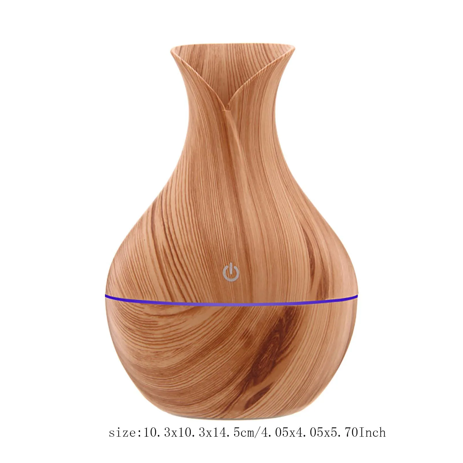 

Mini Air Humidifier USB Oil Diffuser Aroma Diffuser Wood Grain 7 LED Light Aromatherapy Essential Oil Diffuser For Home