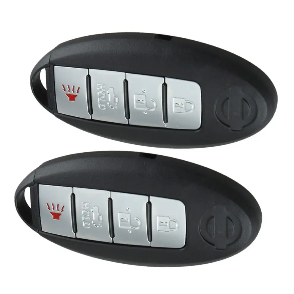 

2pcs 315MHz 4 Buttons Replacement Keyless Entry Remote Car Key Fob Uncut KR55WK48903 for Maxima Altima Infiniti 2007-2015