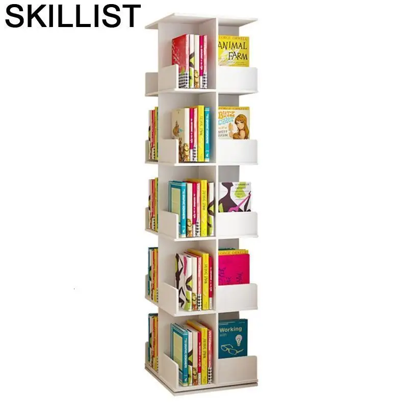 Para Casa для хранения Libreria Estanteria Mueble De Madera вращения вращающийся Librero мебель дома
