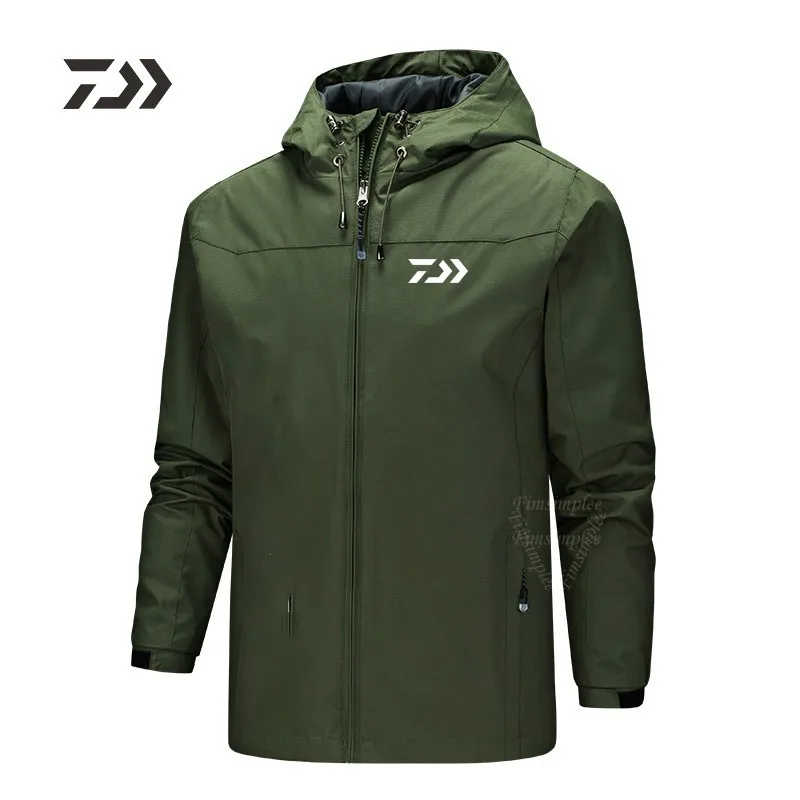 

DAIWA Fishing Jacket Outdoor Big Size Men Jacket Couple Windbreaker Fishing Hiking Camping Clothing coats Night fishing clothes