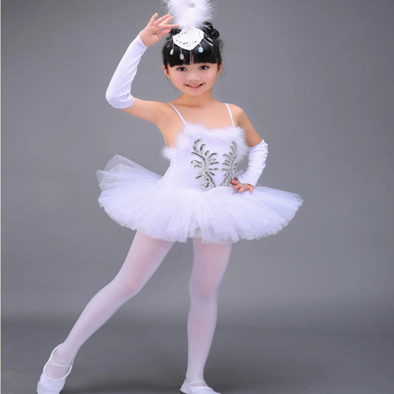 2018 Профессиональный белого цвета для девочек из балета &quotЛебединое озеро&quot