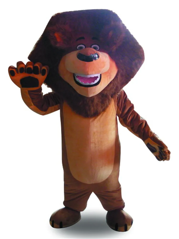 

Hot Sale Classic Version big hands Lion Mascot Costume Adult Halloween Birthday party cartoon Apparel Cosplay Costumes